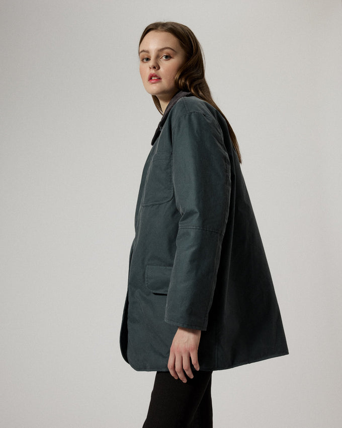 Billy Padded Blue Grey