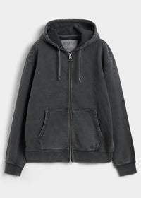 BT Zip Hoodie Washed Black