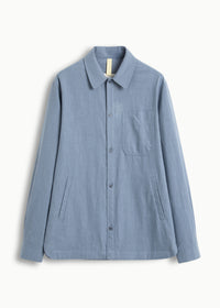 Frank linen Dusty Blue