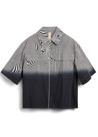 Lyra – Black Glitch Stripe