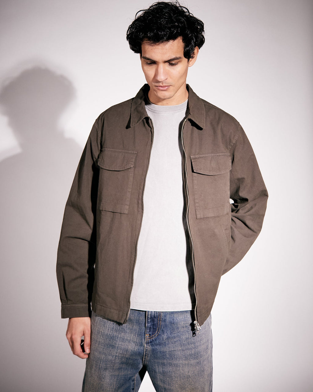 Murray Cotton Washed Dark Olive