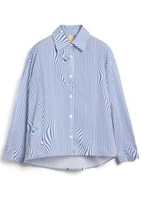 Stella – Blue Glitch Stripe