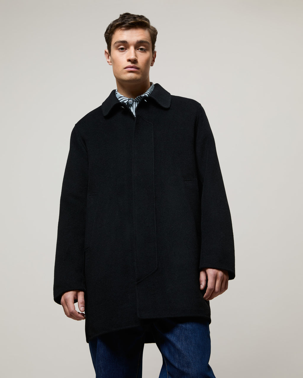 T-Coat Wool – Black