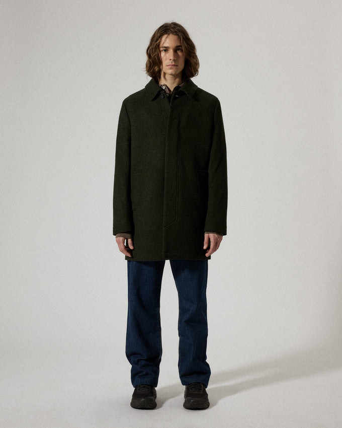 T-Coat Wool Olive